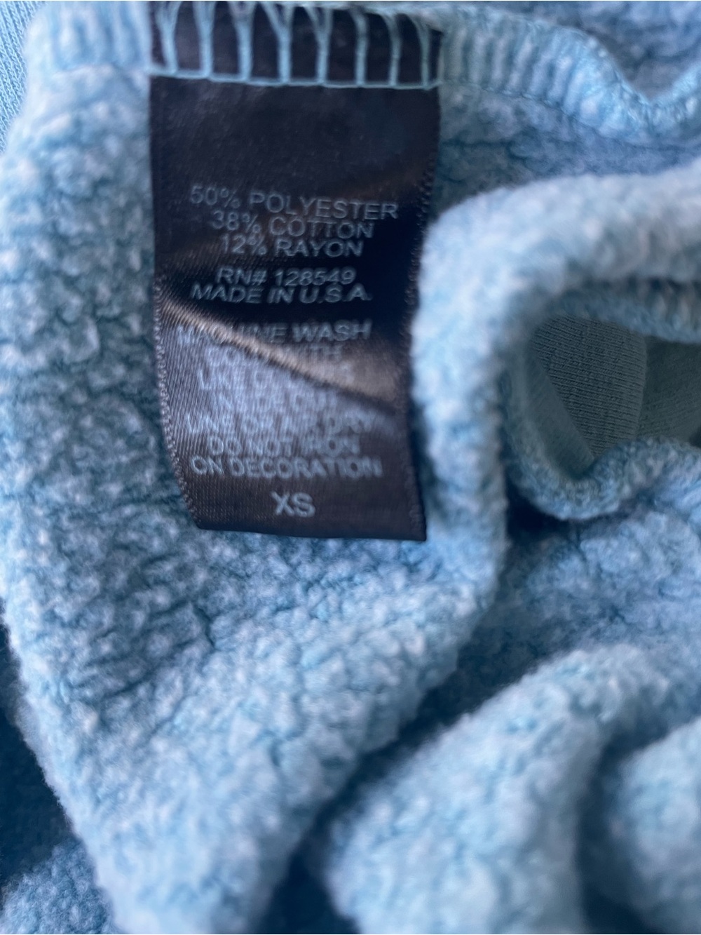 Aviator Nation Hoodie Sweatshirt - Light Blue - Picture 6 of 7